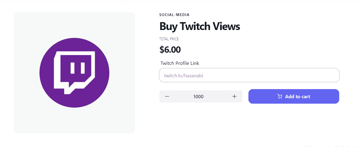 Click here Buy Viewers Twitch only $6