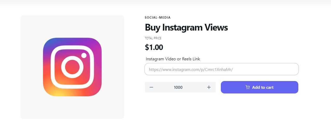 Click here get Instagram Views only $1